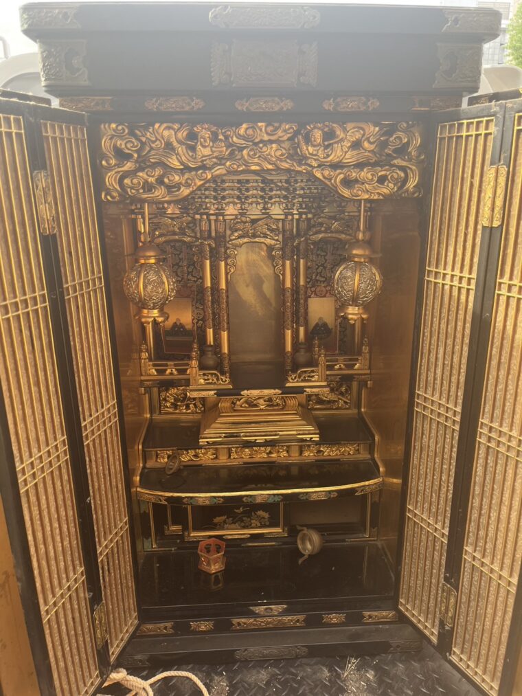 佐賀県 佐賀市 仏壇買取をさせて頂きました。仏壇買取・仏壇処分・仏壇じまい・墓じまいは仏壇買取専門店の尚明堂へ。
