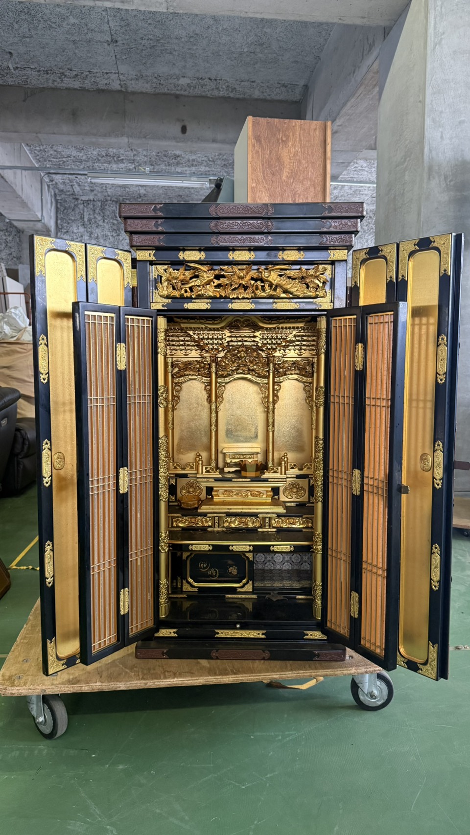 石川県 加賀市 企業様から仏壇買取をさせて頂きました。仏壇買取・仏壇処分・仏壇じまいは仏壇買取専門店の尚明堂へ。