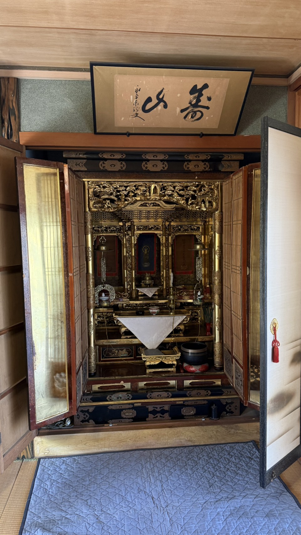 福井県 坂井市 丸岡町 仏壇買取をさせて頂きました。仏壇処分・仏壇じまい・仏壇買取・墓じまいは仏壇買取専門店の尚明堂へ。